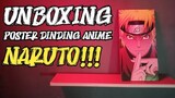 Unboxing Poster Dinding Anime Naruto‼️