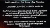 The Modern Man  course - Dan Bacon – Text Attraction download