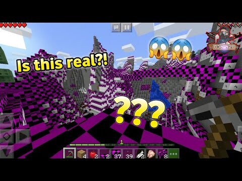 This Minecraft Glitch actually looks COOL🔥