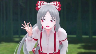 【东方MMD】妹红想借根烟抽