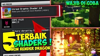 COOL! 5 SHADER MCPE 1.19 / 1.18 Terbaik - Shaders For Mcpe 1.19 - Shaders Non Render Dragon !