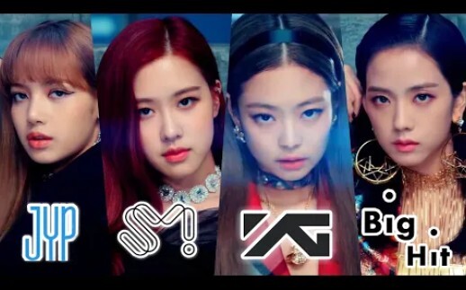 "DDU-DU DDU-DU" PV by YG, SM, JYP, Big Hit