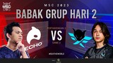 [ID] MSC Group Stage Day 2 | ECHO VS FIRE FLUX IMPUNITY | Game 2