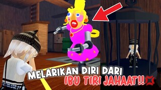 MELARIKAN DIRI DARI IBU TIRI JAH4T SAMBIL NO CUT NO EDIT!! 🙎🏻‍♀️💢 | Roblox Indonesia 🇮🇩 |