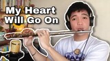 Titanic - MY HEART WILL GO ON (Celine Dion) | FLUTE COVER By Lian Insigne