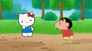 Sự hợp tác kỳ diệu giữa Crayon Shin-chan và Hello Kitty