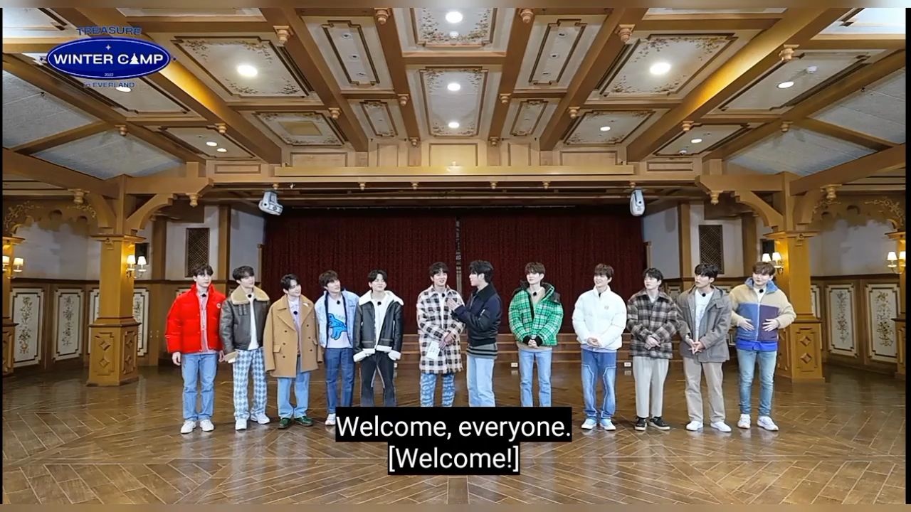 Treasure 트레저 2022 WELCOMING COLLECTION -WINTER CAMP in