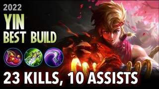 THE STRONGEST!! | YIN BEST BUILD MLBB