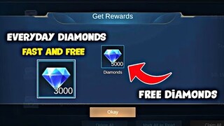 200 DIAMONDS EVERYDAY! FAST AND FREE! LEGIT100% | Mobile Legends 2021