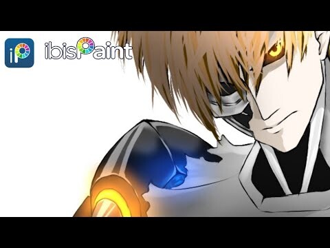 Genos One punch man digital speed painting android ( ibis paint x )
