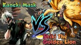 Kaneki Mask VS Shiki The Golden Lion (Anime War) Full Fight 1080P HD / PapaEPGamer