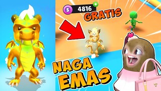 SKIN NAGA EMAS RAHASIA MUNCUL di STUMBLE GUYS & DAPAT COIN STUMBLE GRATIS dari ... @BANGJBLOX