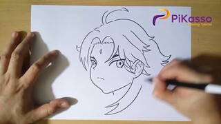 How to Draw Xiao Genshin Impact