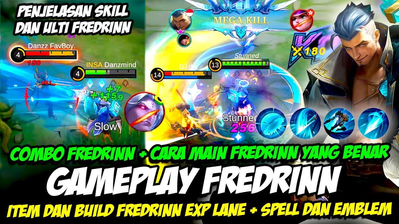 Fredrinn Mobile Legends , New Hero Fredrinn Best Build And Skill Combo - Mobile  Legends Bang Bang - BiliBili