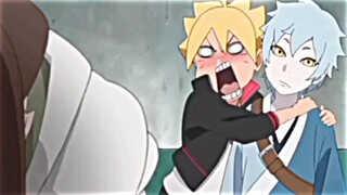 Uzumaki Boruto and Mitsuki