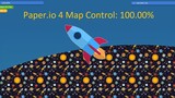 Paper.io 4 Map Control: 100.00%