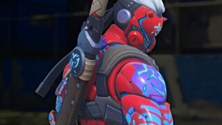 Skin Genji Cyber Evil Spirit yang membutuhkan waktu 248 jam untuk diproduksi... Efek spesialnya luar