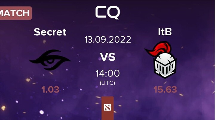 SECRET vs ITB ~ TI11 WEU QUALIFIER 2022 ~ DOTA 2 ~ Game # 1 & 2