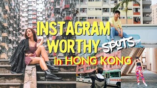 BEST INSTAGRAM WORTHY PLACES in HONG KONG + LOOK BOOK