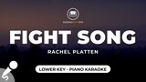 Fight Song - Rachel Platten (Lower Key - Piano Karaoke)