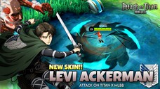 Skin Terbaru!!, Levi, Mode Brutal🤯🔥‼️