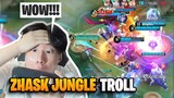 No one trusted my ZHASK JUNGLE | Mobile Legends