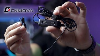 CKMOVA LCM6 LAVALIER MIC PWEDE SA DSLR, SMARTPHONE, RECORDER AT PC SULIT TO GUYS! 🔥