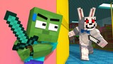 Monster School: Baby Zombie and Vanny's Secret - FNAF Sad Story | Minecraft Animation