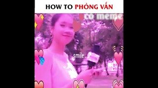 [YTP] How to phỏng vấn || CÓ MEME