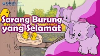 Cerita Anak - Sarang Burung yang Selamat - Bona and Friends - Kartun Anak