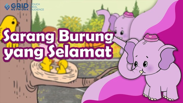 Cerita Anak - Sarang Burung yang Selamat - Bona and Friends - Kartun Anak