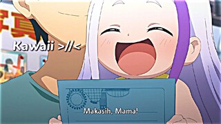Arigatou Mama!. Kawaii 😍😆 / Jedag jedug anime / Hataraku Maou-sama!!
