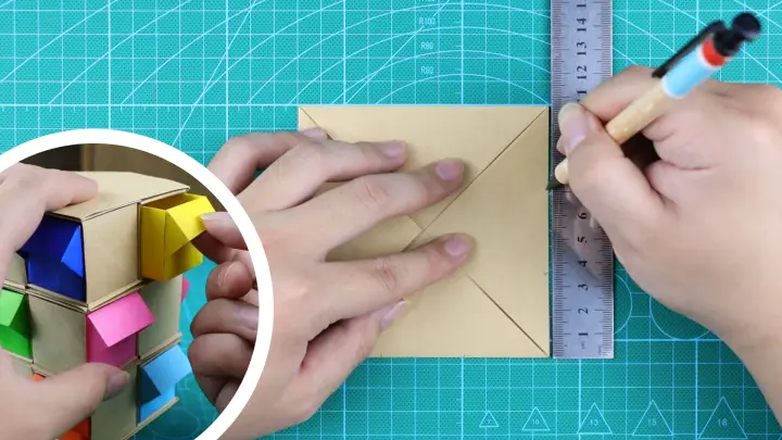 [DIY]How to fold a perfect storage box out of paper