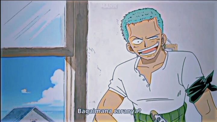 alasan Zoro tak pernah tersenyum lagi