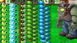 Plants vs Zombies - 99 Gatling Pea กับ 99 Winter Melon vs 999 Zombies