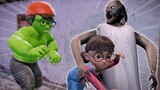 Scary Teacher 3D - NickHulk Rescuse Tani and Miss. T from Granny's house -Animation