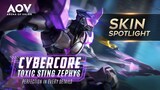 Perfection in every details! - Cybercore: Toxic Sting Zephys - Garena AOV