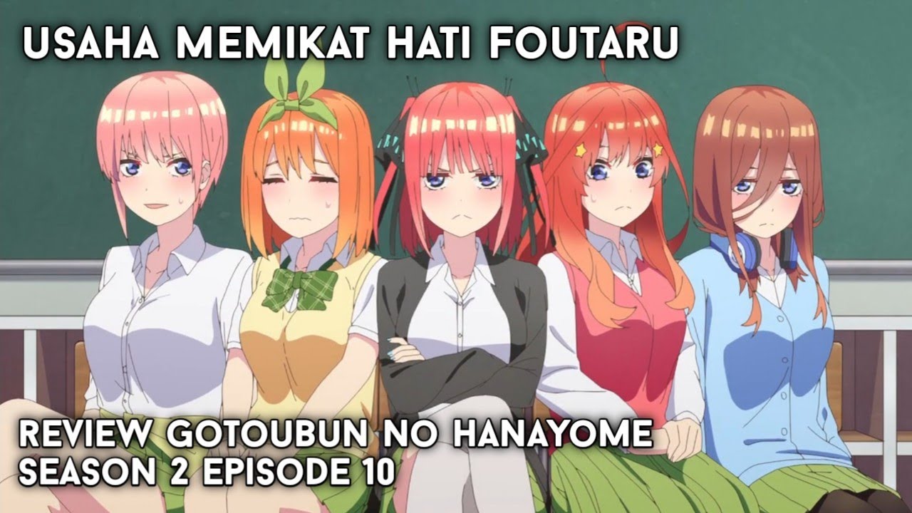 Gotoubun no Hanayome T.V. Media Review Episode 1