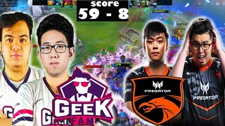 SEA STRONG DUO GeeK FaM KUKU + RAVEN vs TNC TIMS + GABBI & KPII