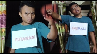 Perdebatan antara FUTANARI dan SHEMALE