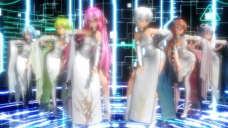 【MMD】中日虚拟歌手联合主演《神谕法则》【方舟指令】