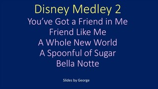 Disney   Disney Medley 2  karaoke