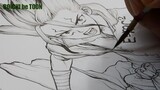 BOICHI's Real-time Manga Drawing Show #21: Senku part 2/Dr. STONE Z=157