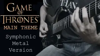 GAME OF THRONES  "Main Theme" | Symphonic Metal Version by Epicon (Guitar Playthrough by Ferdk)