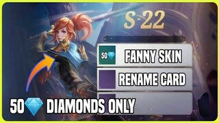 Get Fanny Skin For 50💎 Diamonds Only | MLBB