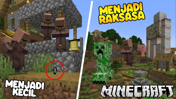 MINECRAFT Tapi Aku Bisa Menjadi Kecil Dan Besar !!