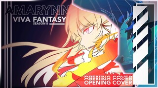 【COVER】 Viva Fantasy Season 2 Opening - Nawasena (Heart ver.) / Amarynn cover #Serynnades