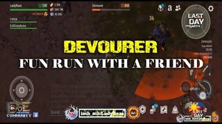 "DEVOURER" FUN RUN with a  friend  - Last Day On Earth: Survival