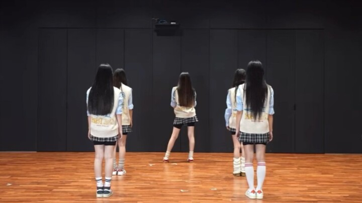 [Harus dimiliki untuk tari rap] NewJeans "Attention" dengan garis gerakan cermin sangat nyaman untuk
