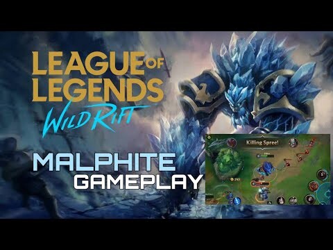 MALPHITE GAMEPLAY ("THE HULK SMASH") Lol Wildrift